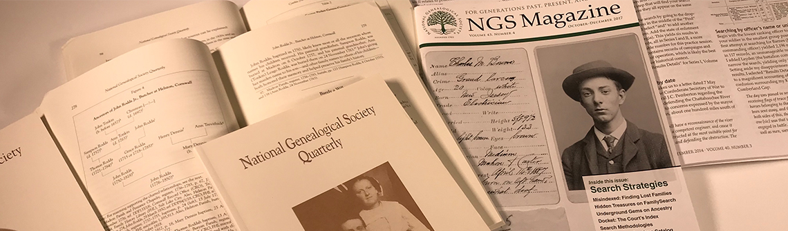 National Genealogical Quarterly NGSQ 