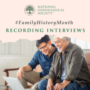 Family History Month Record Interviews